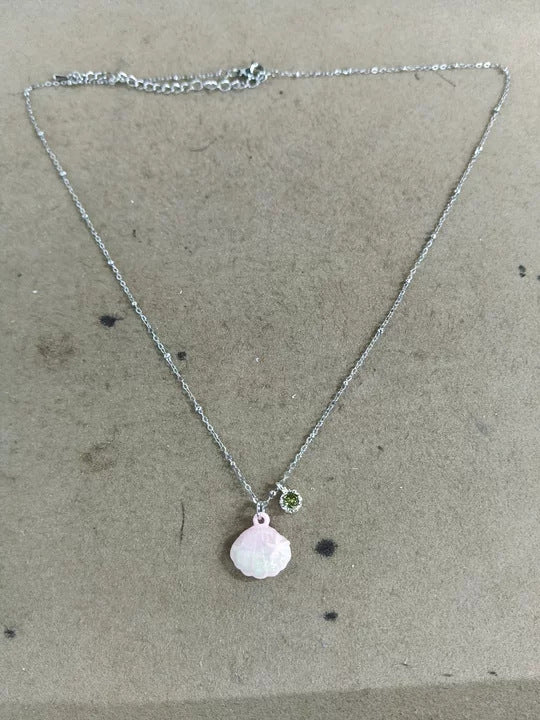 Pearl Oil Dripping Shell Light Luxury High-grade Sense Niche Sweet Necklace