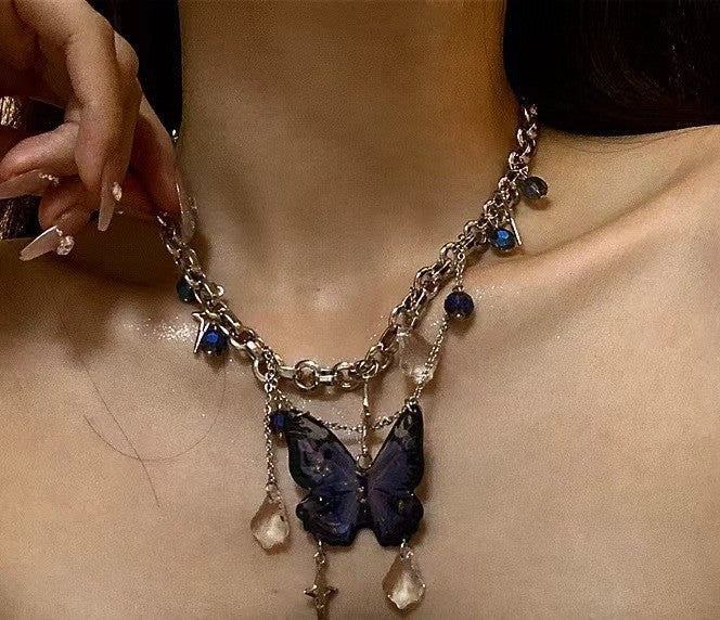 Women's Beaded Tassel For Light Luxury Minority Necklaces