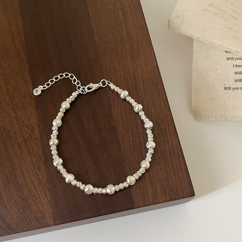 Women's Matte Bamboo Metal Zircon Light Luxury High-grade Rings