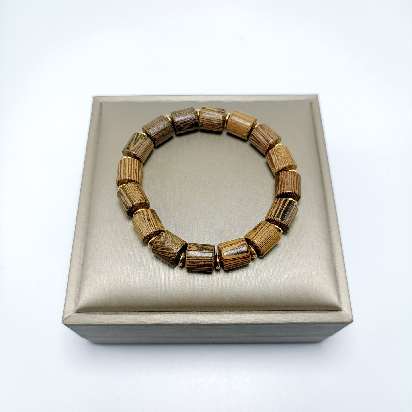 Eternal Night High-rise Natural Black Rosewood Bracelet