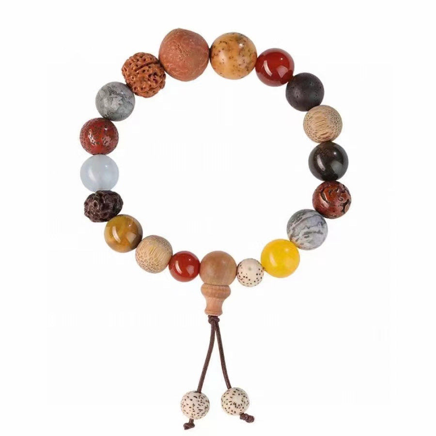 Natural Bodhi Buddha Beads Hand-held Protective Bracelet