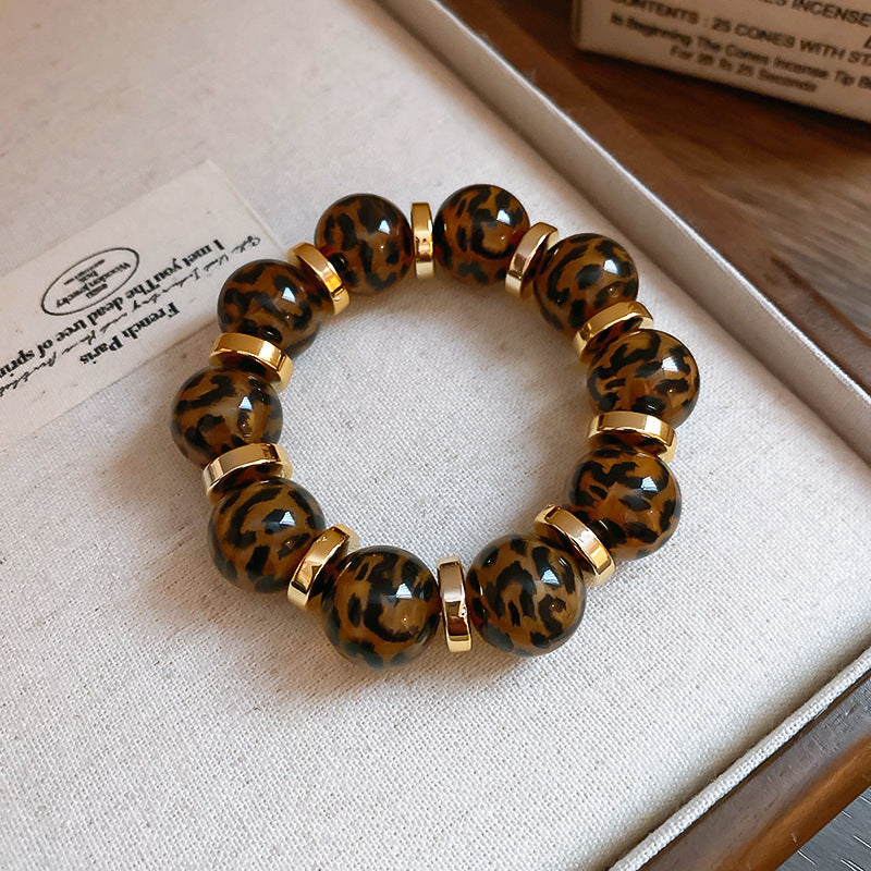 Heart Beaded Design Style Fashion Fresh Bracelet