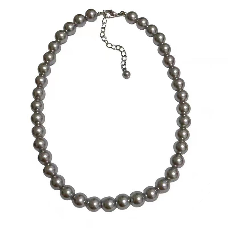Women's Pearl High-grade Temperament Wild Sweater Chain Necklaces