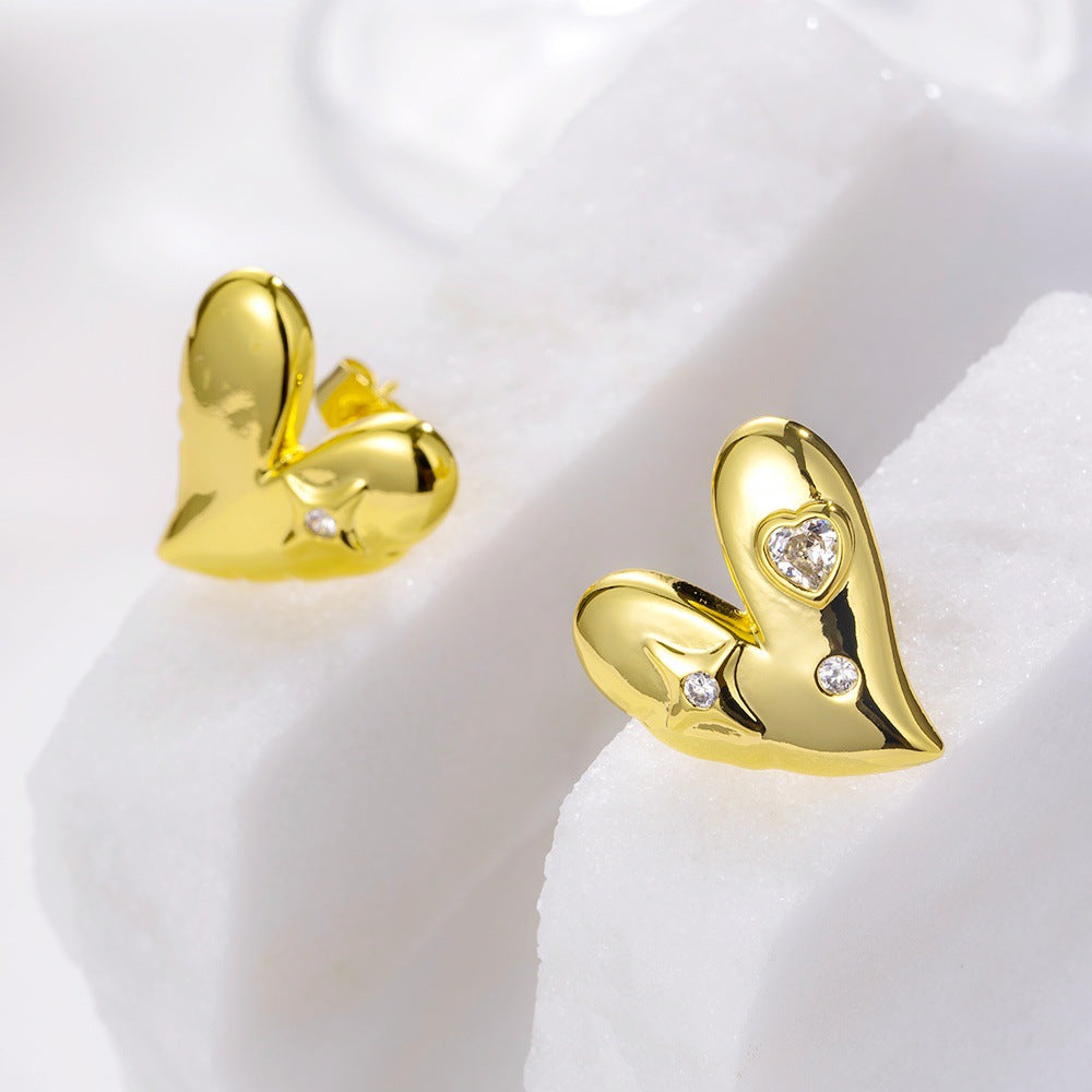 Women's Camellia Imitation Pearl Chinese Style Niche Earrings