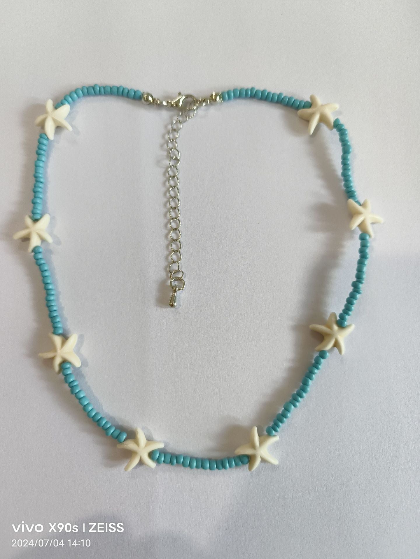 Personalized Starfish Beads Stringed Female Bohemian Beach Necklaces