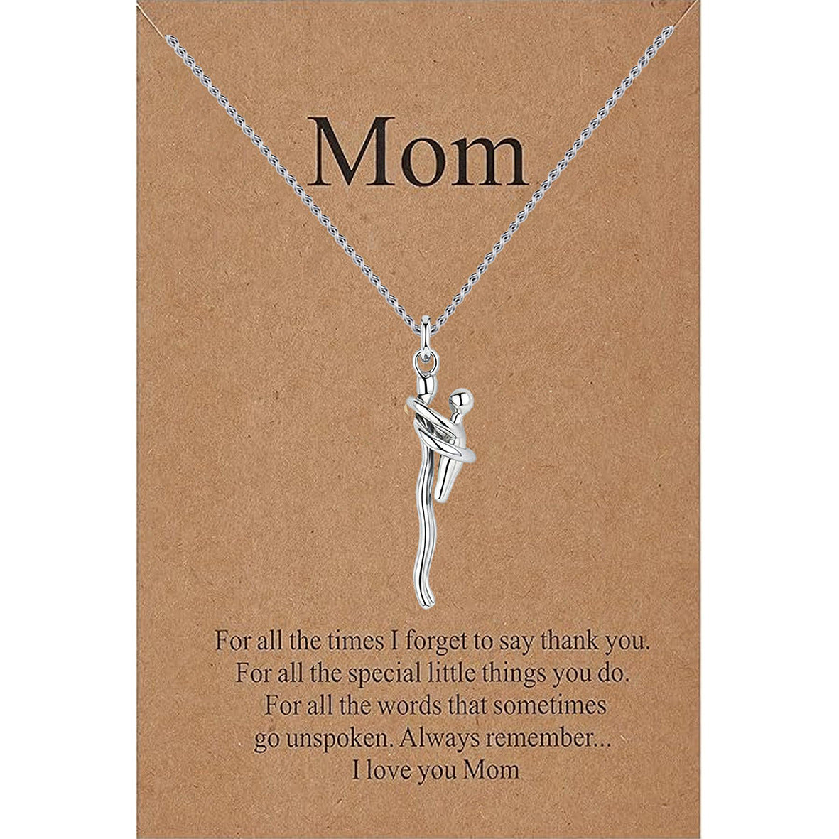 Pretty Trendy Beautiful Mother Hug Simple Pendants