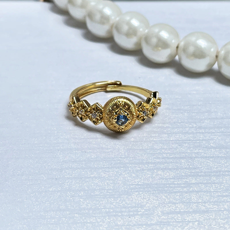 Brushed Simple Opening Female Refined Grace Rings