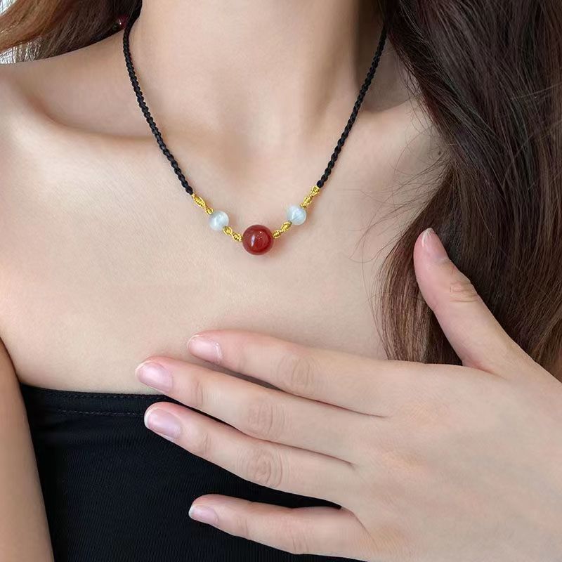 Women's Candy Tassel Light Luxury High-grade Clavicle Necklaces