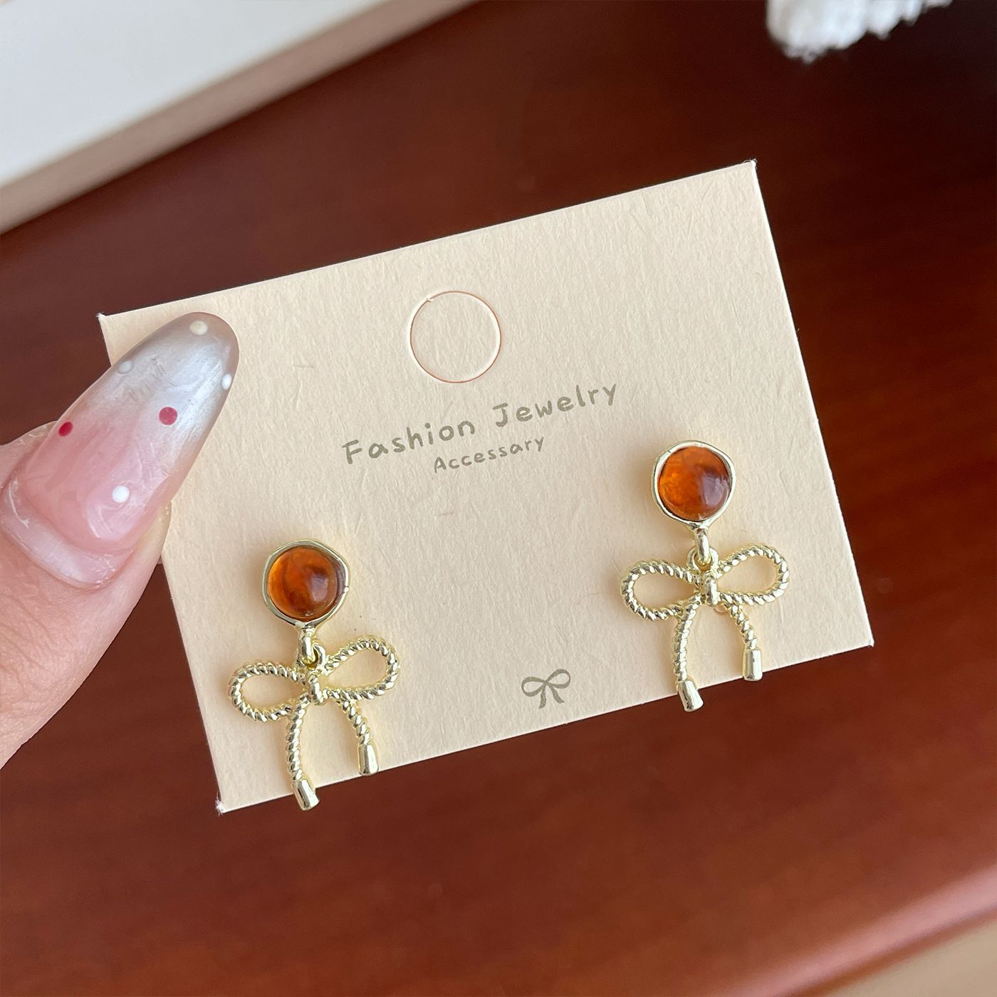 Female Sier Needle Niche Exquisite Versatile Earrings