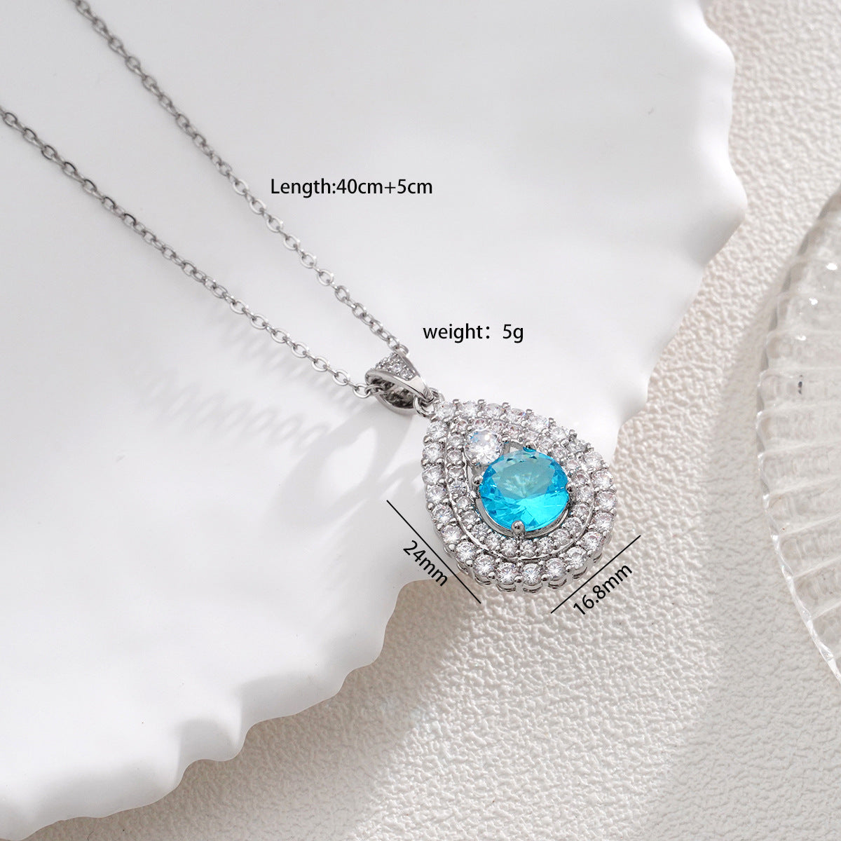 Heart Fresh Simple Titanium Steel Clavicle Necklaces