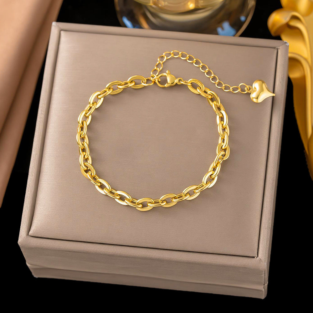 Women's Titanium Steel Clavicle Chain Simple Fashion Necklace