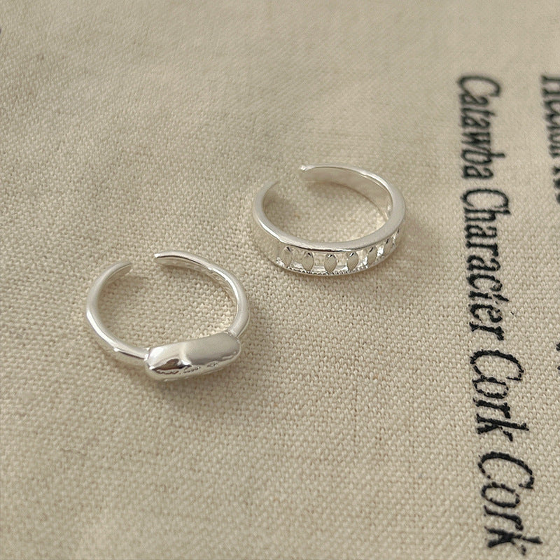 Personality Fashion Adjustable Minimalist Mix Match Rings