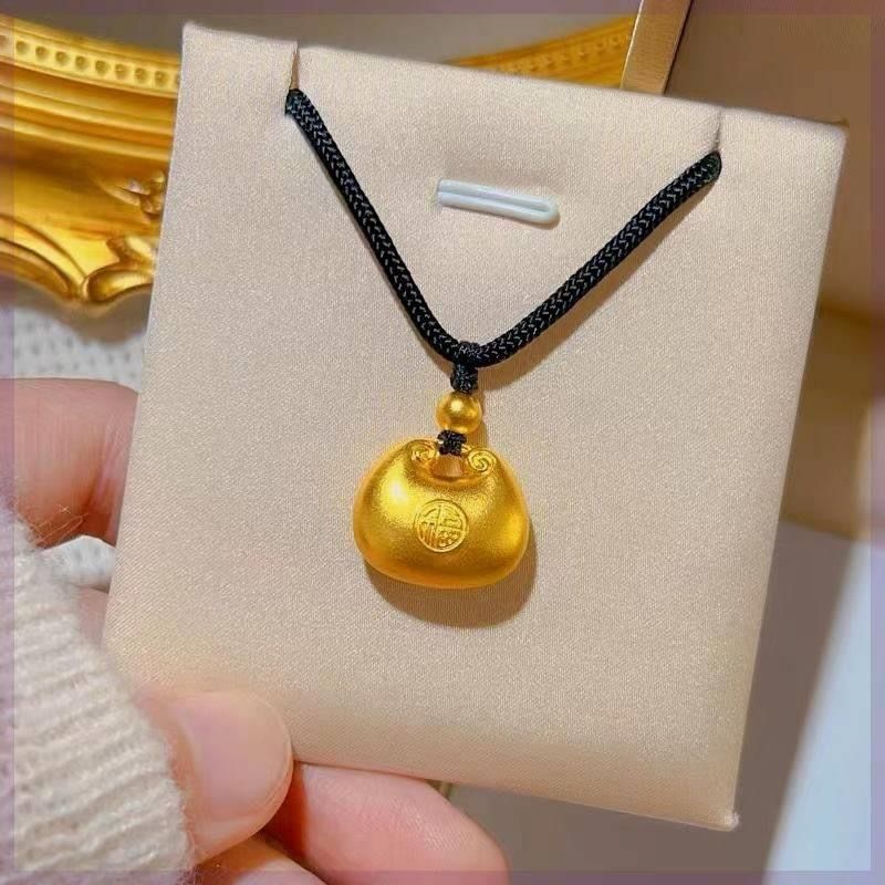 Chinese Style Lock Character Gifts For Necklaces