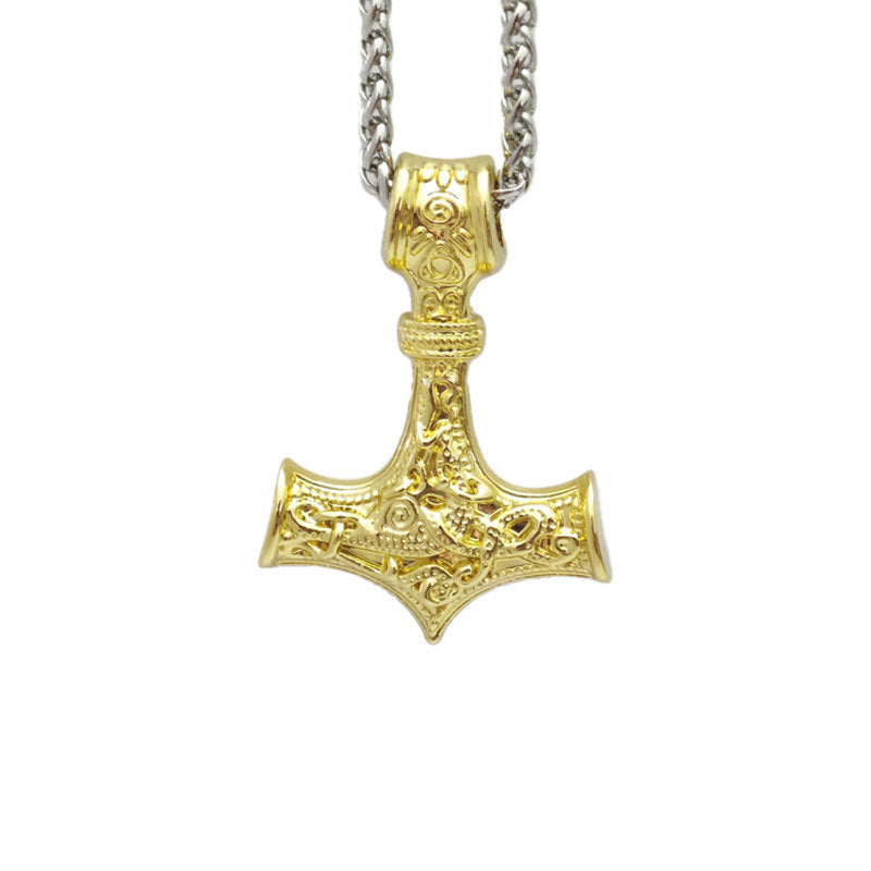 Men's Nordic Viking Pirate Triangle Knot Thor Pendants