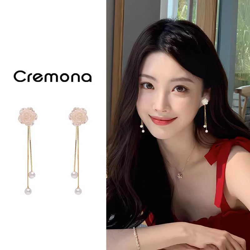 Women's High Sense Niche Temperament Retro Sier Earrings