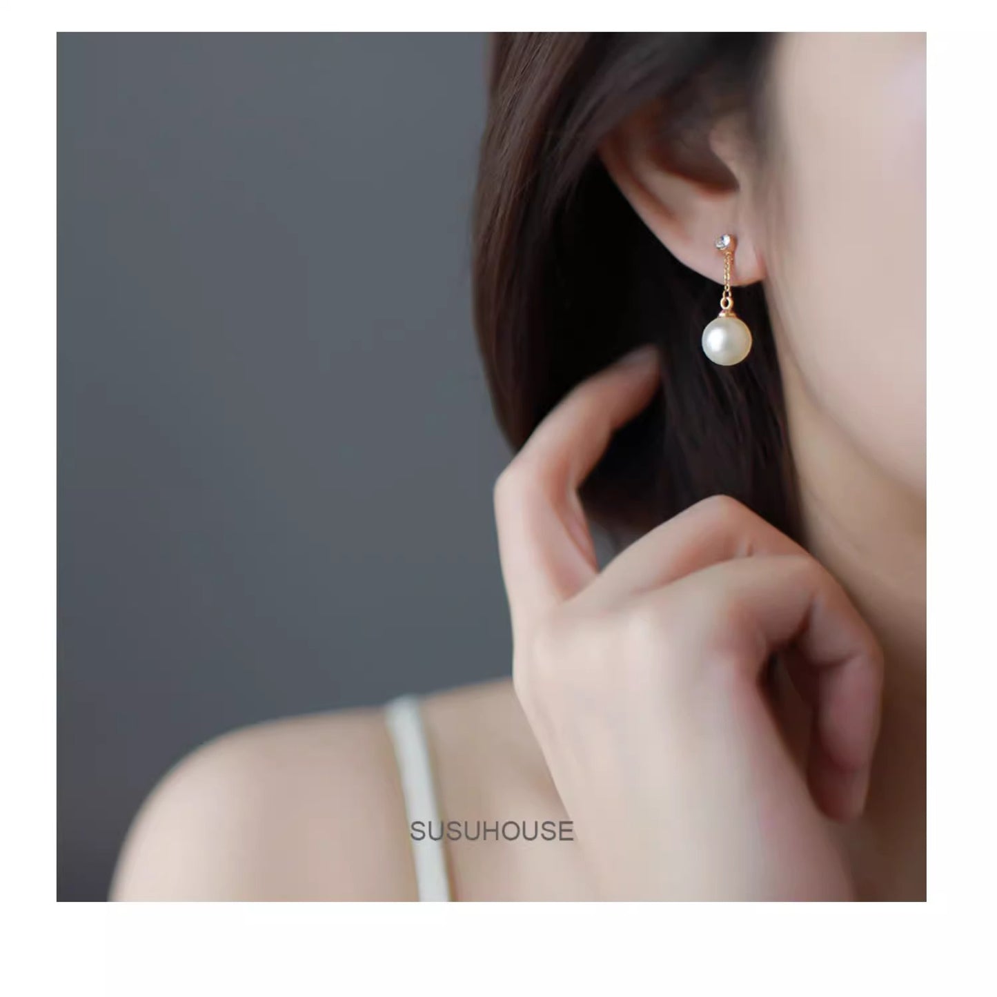 Women's Coil Ear Clip Light Luxury Commuter Earrings