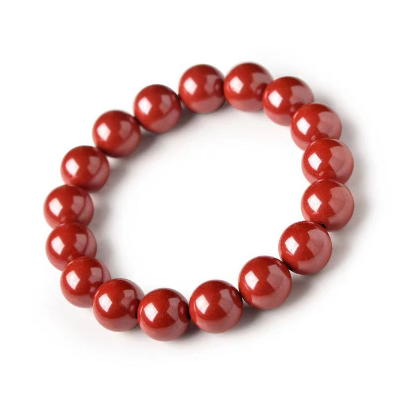 Men's Sandstone Buddha Beads Single Circle Fashion Life Bracelets