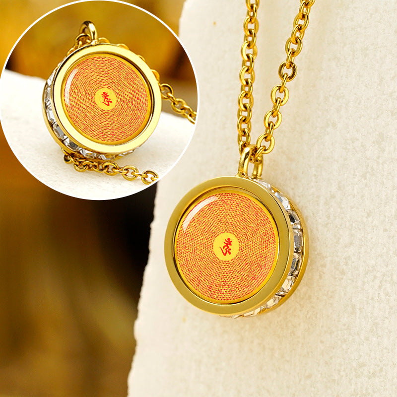 Gold Sier Clavicle Chain Light Fashion Ornament Pendants