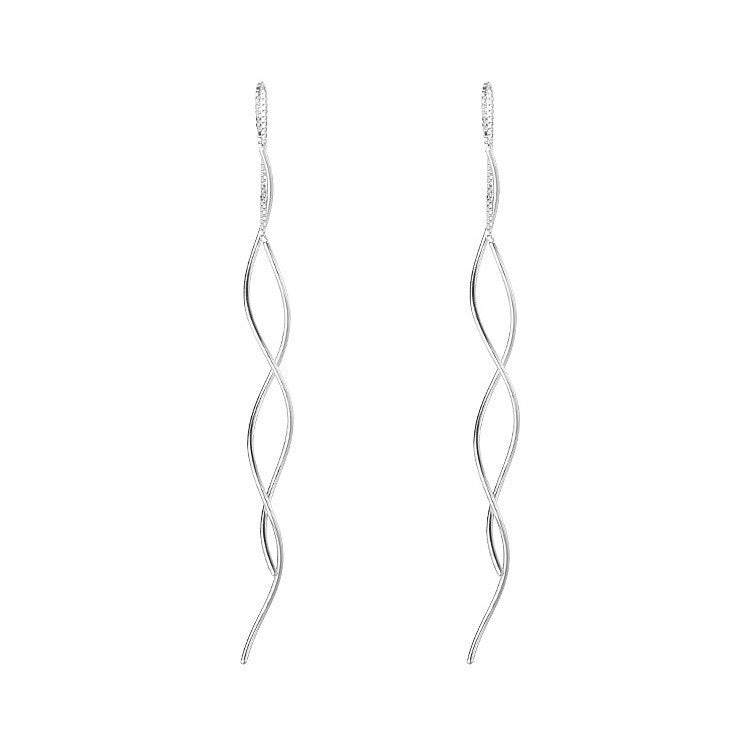 Women's Light Luxury Minority Design Sense Long Fringe Elegant Summer Ear Line