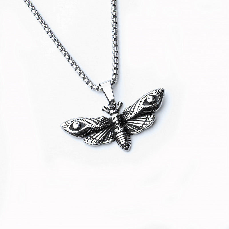 Men's Sword Darkness Dragon Fighter Titanium Steel Necklaces