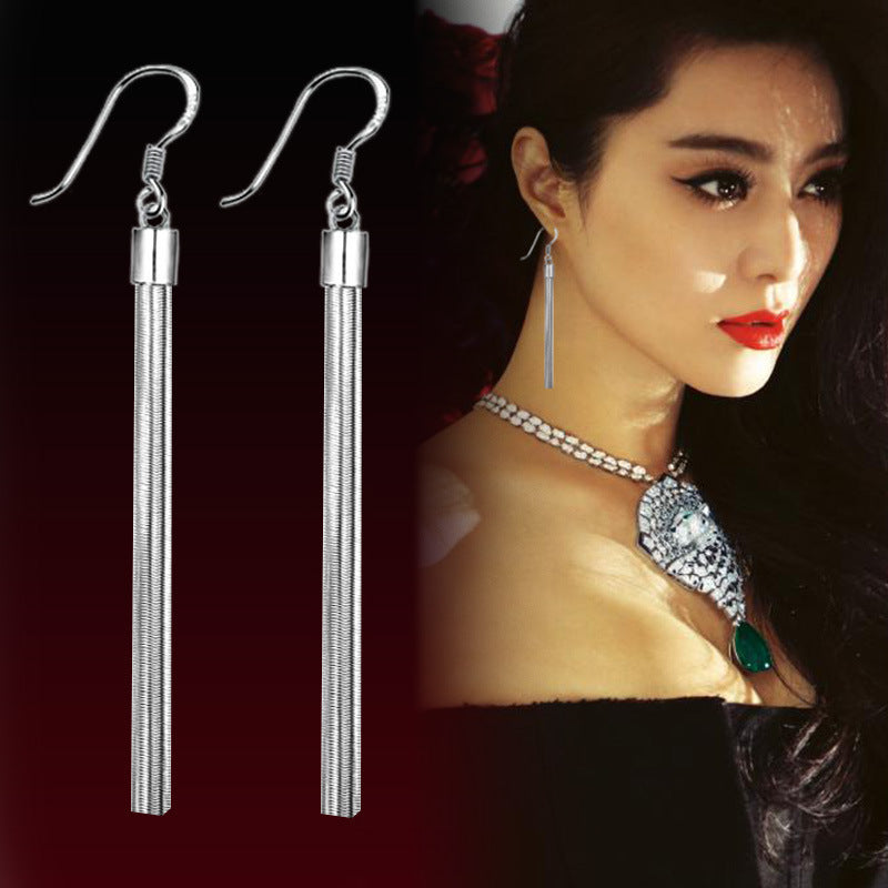 Korean Fashion Tassel Long For Ladies Ear Line