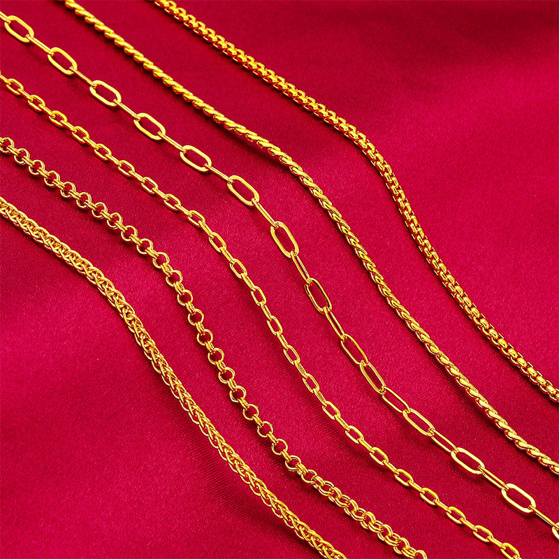 Women's Chopin Box Thick Type Long Accessories Necklaces