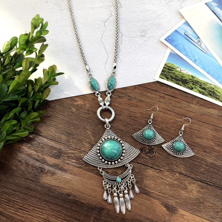 Style Tophus Bohemian Graceful Exaggerated Tassel Earrings