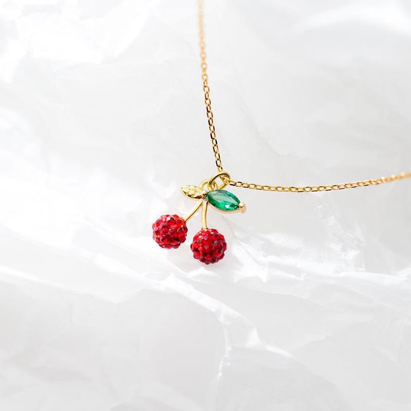 Mori Style Simple Full Diamond Design Necklaces
