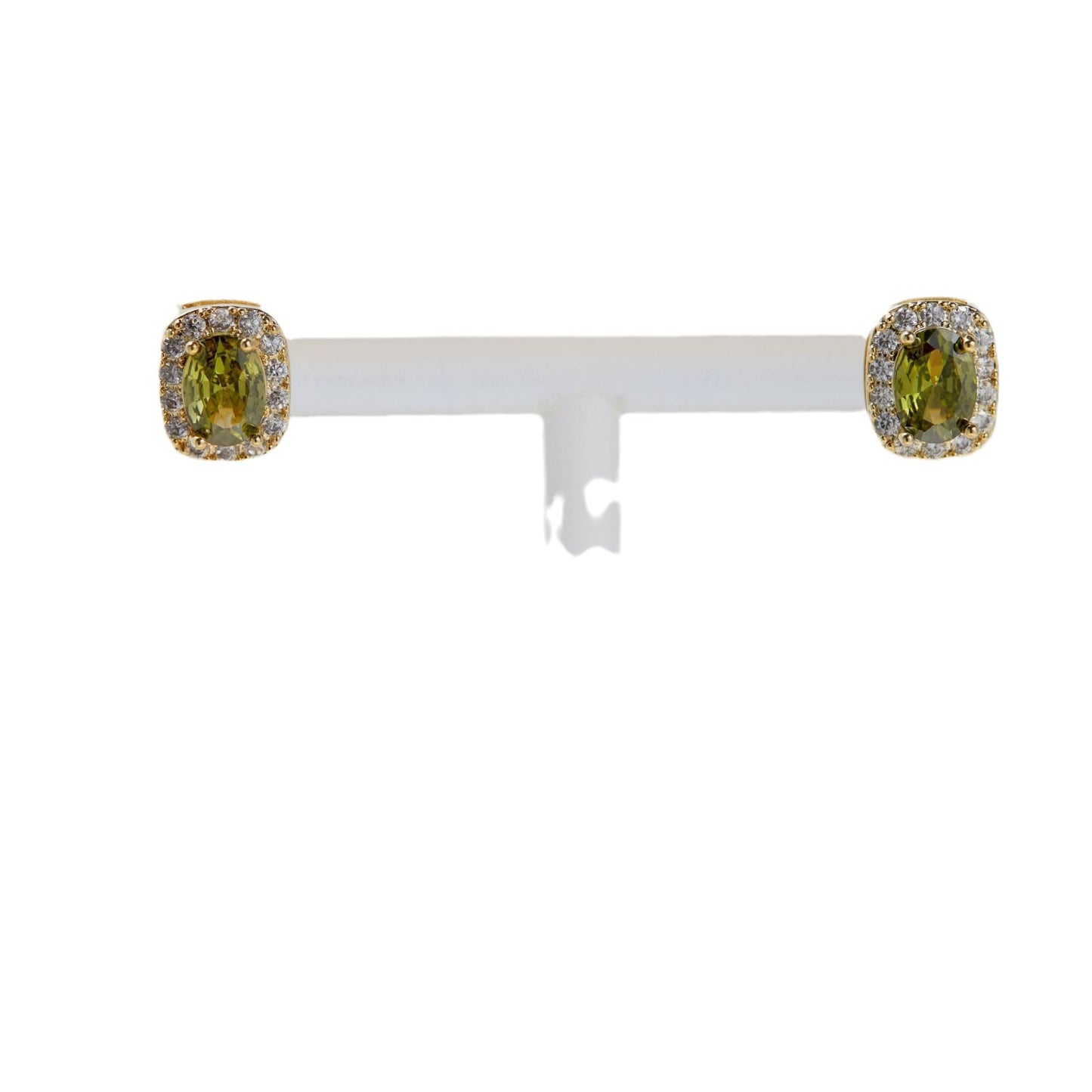 Gemstone Without Piercing Mosquito Coil Ear Rings