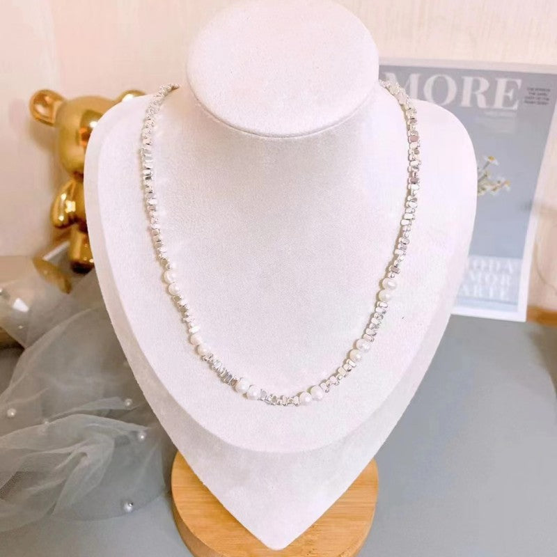 Broken Sier Series Set Alloy Color Necklaces