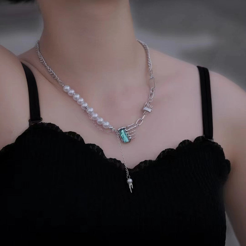 Women's Candy Tassel Light Luxury High-grade Clavicle Necklaces