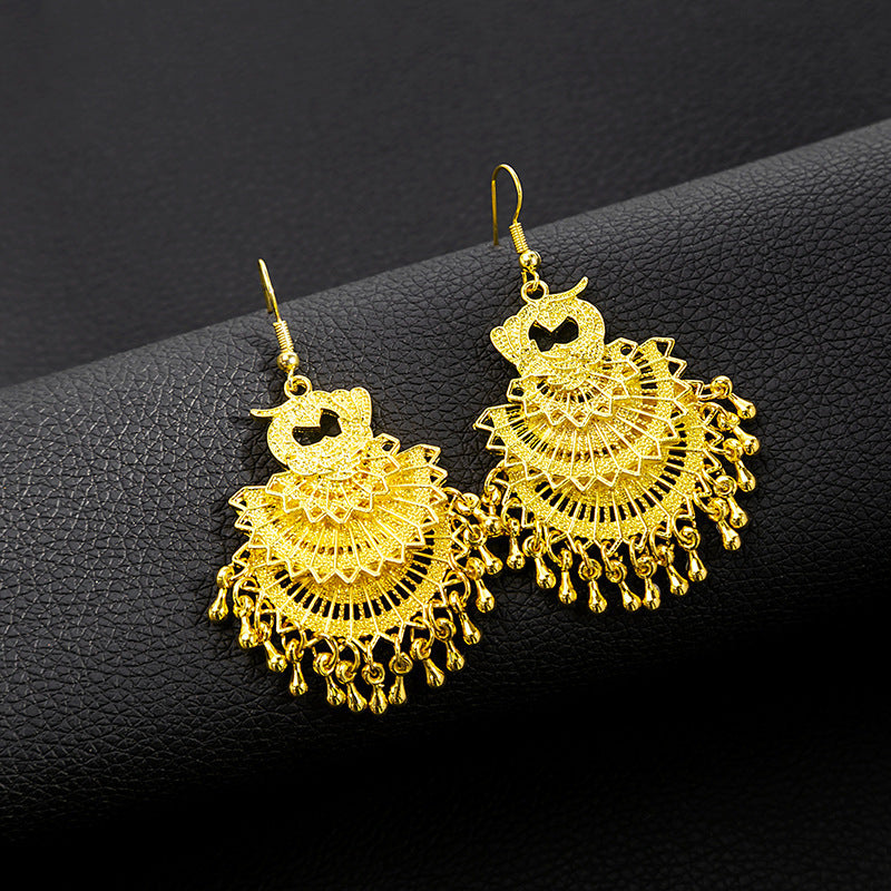 Miao Sier Ethnic Totem Phoenix Bell Rings