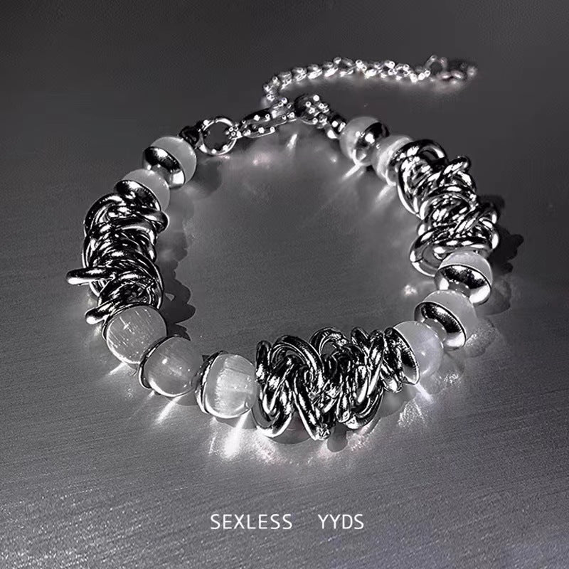 Men's Trendy Light Luxury Personality Dark High Grade Bracelets