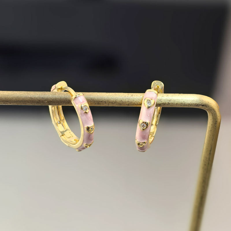 Women's Interest Light Luxury Micro Inlaid Zircon Earrings