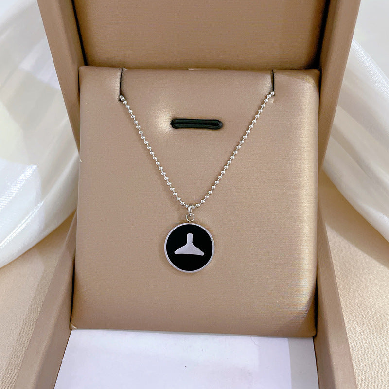 Whole Titanium Steel Man Fish Tail Minimalist Furnace Necklaces