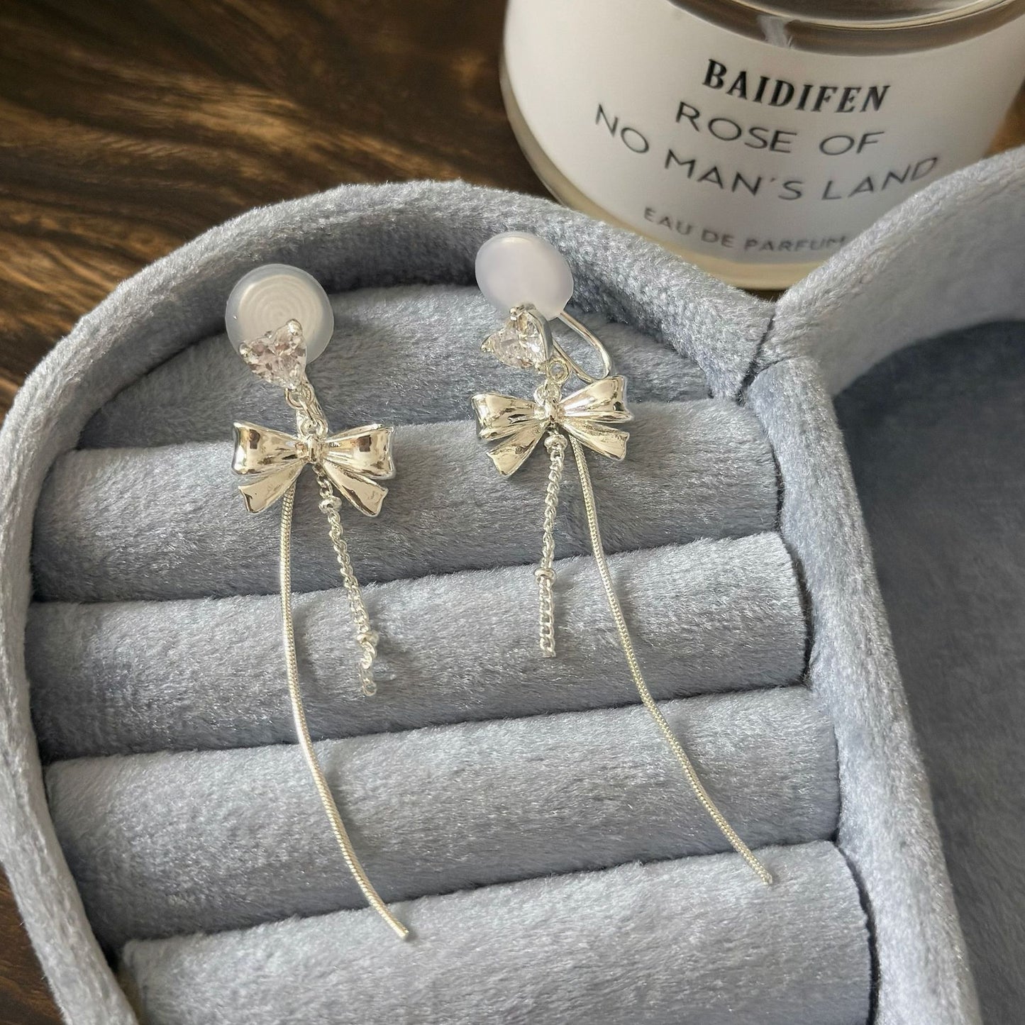 Women's Fringe Needle Zircon Light Luxury Sweet Stud Earrings