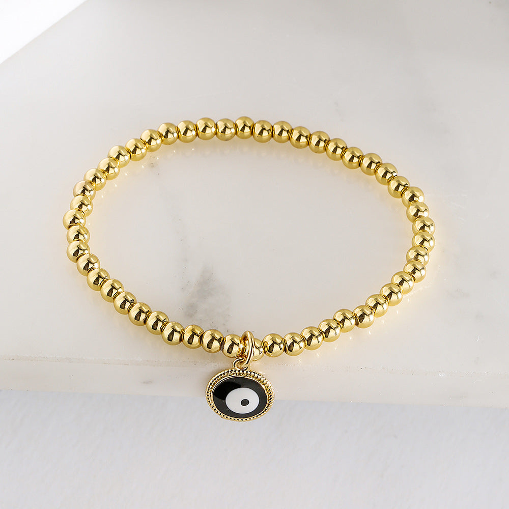 Women's Australian Bronze Gold-plated Drop Oil Devil's Bracelets