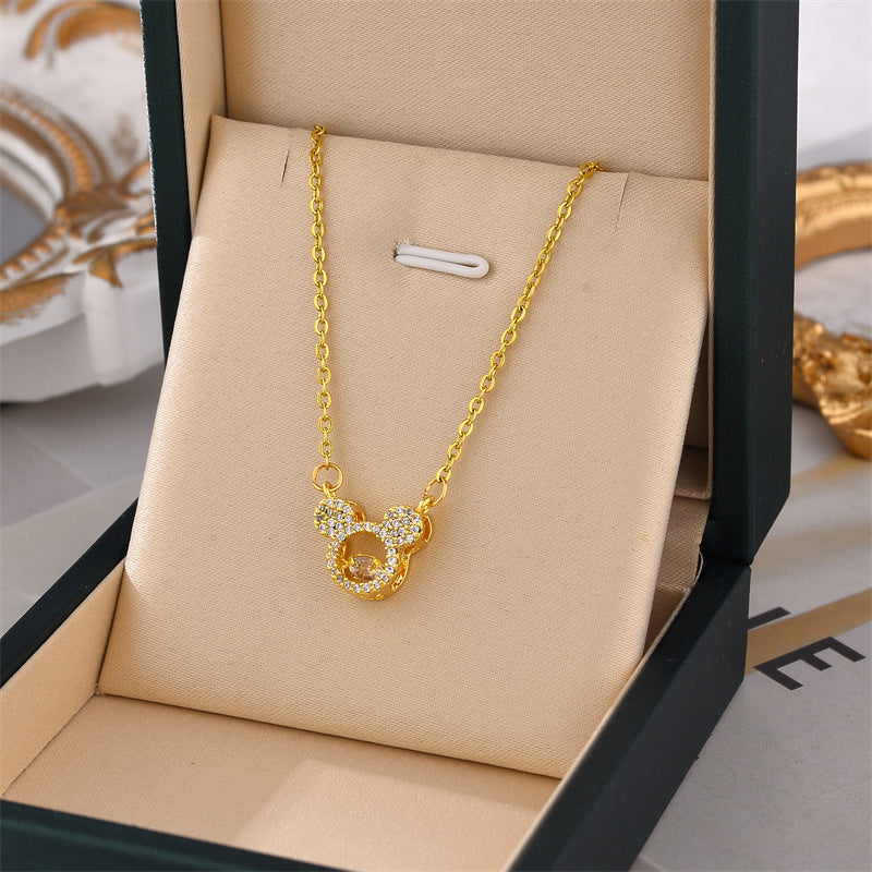 Women's Titanium Steel Ornament Simple Fashion Personality Necklaces