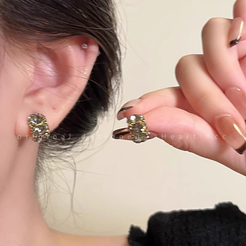 Light Luxury Minority Bow Pearl Graceful Long Earrings