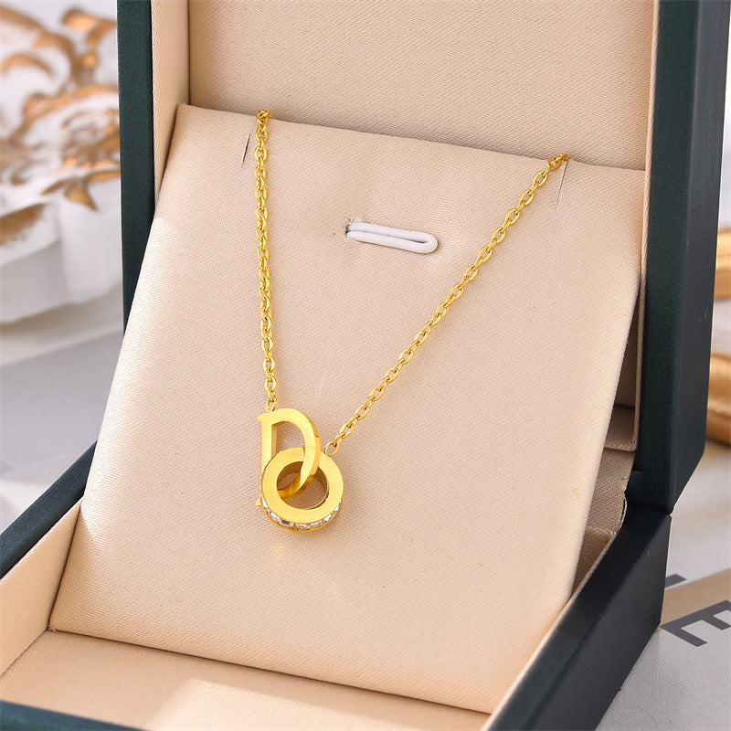 Women's Titanium Steel Ornament Simple Fashion Personality Necklaces