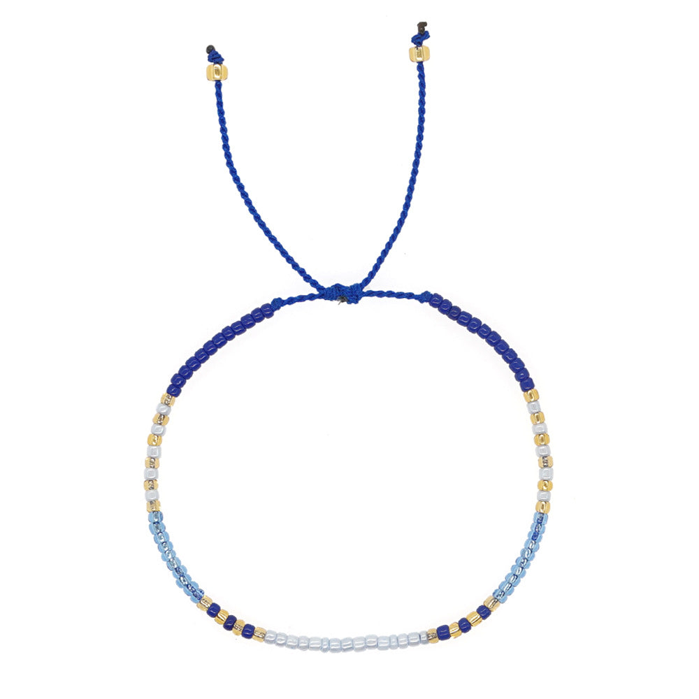 Women's Niche Minimalist Design Bohemian Style Colorful Bracelets