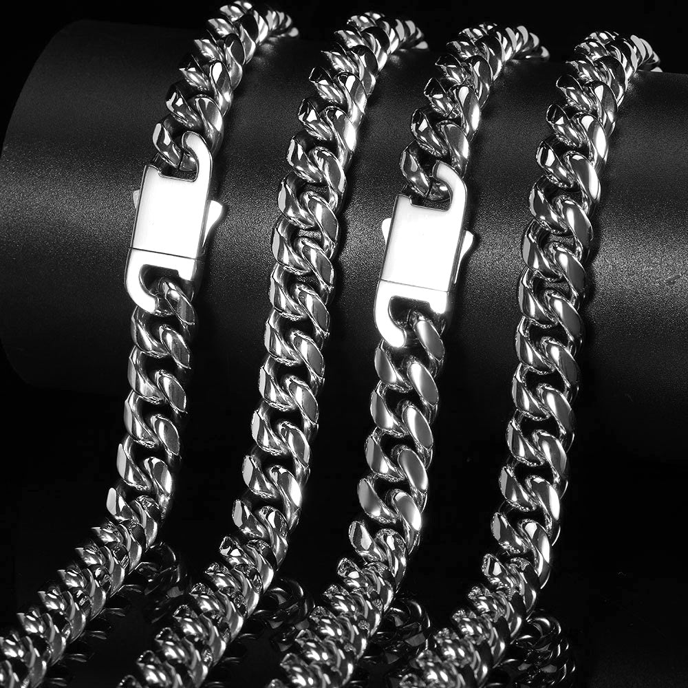 Hop Titanium Steel Choker High Sense Necklaces