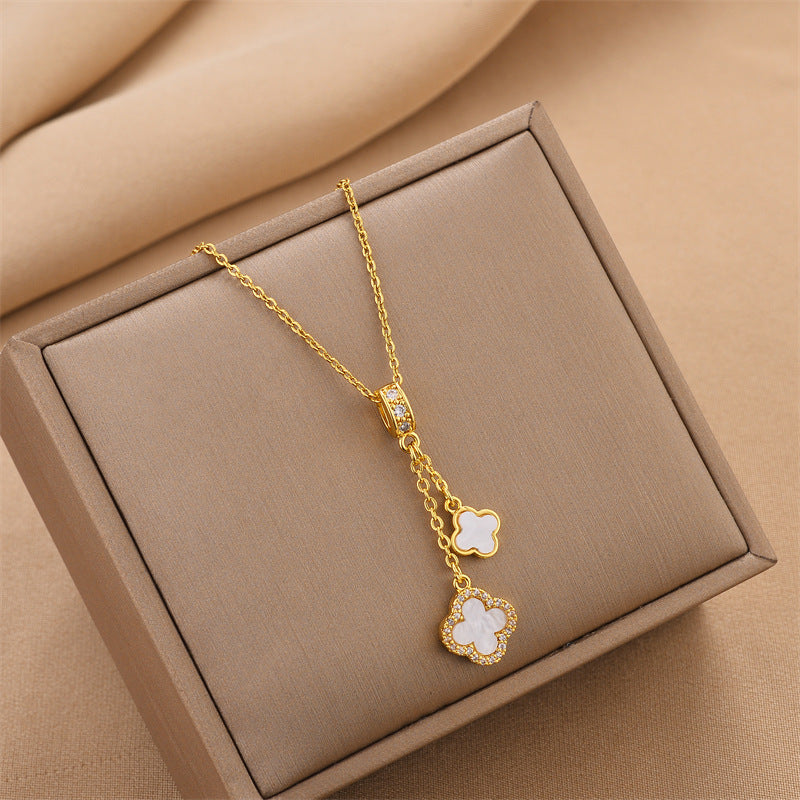 Women's Titanium Steel Ornament Simple Fashion Personality Necklaces
