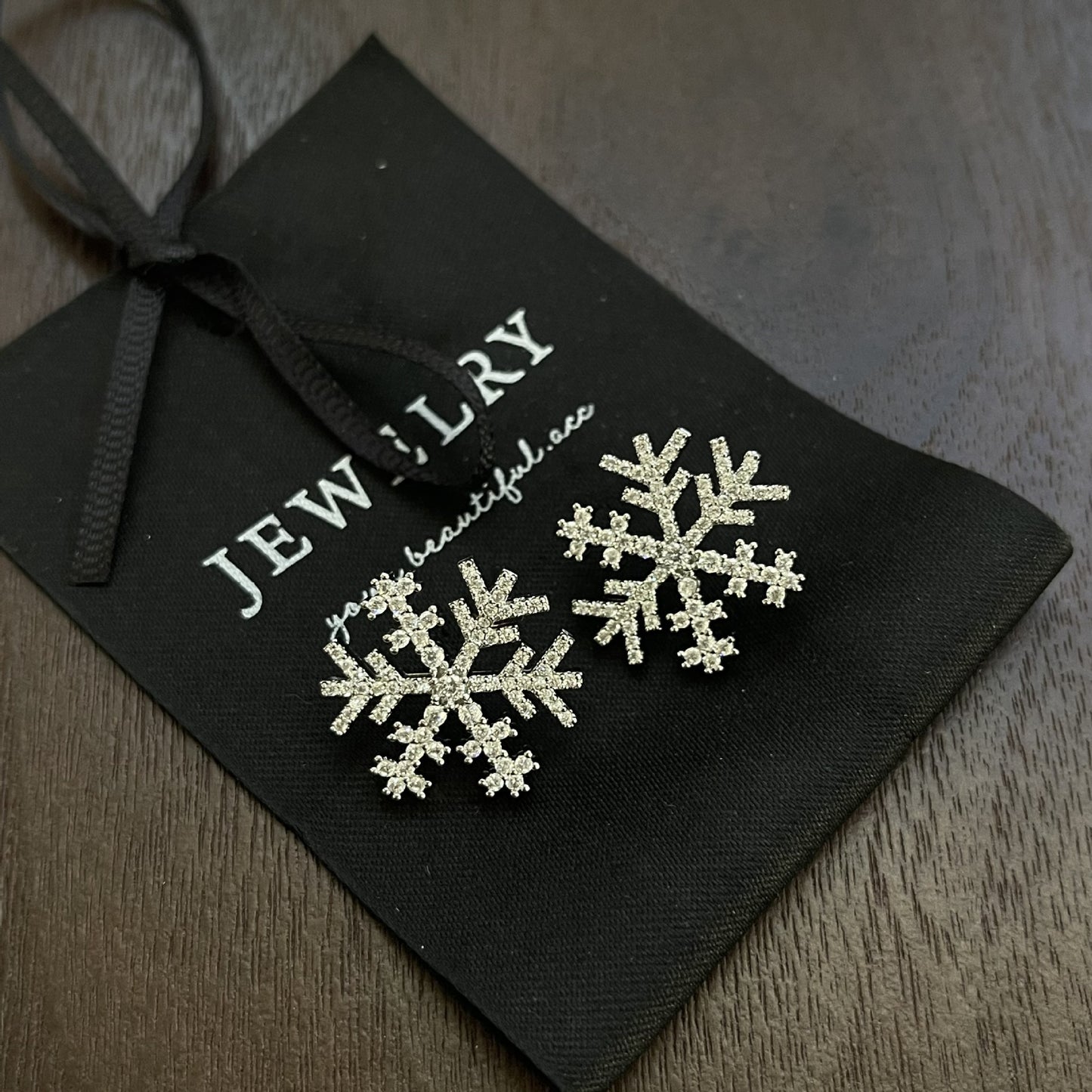 Winter Zircon Christmas Tree Niche Design Rings