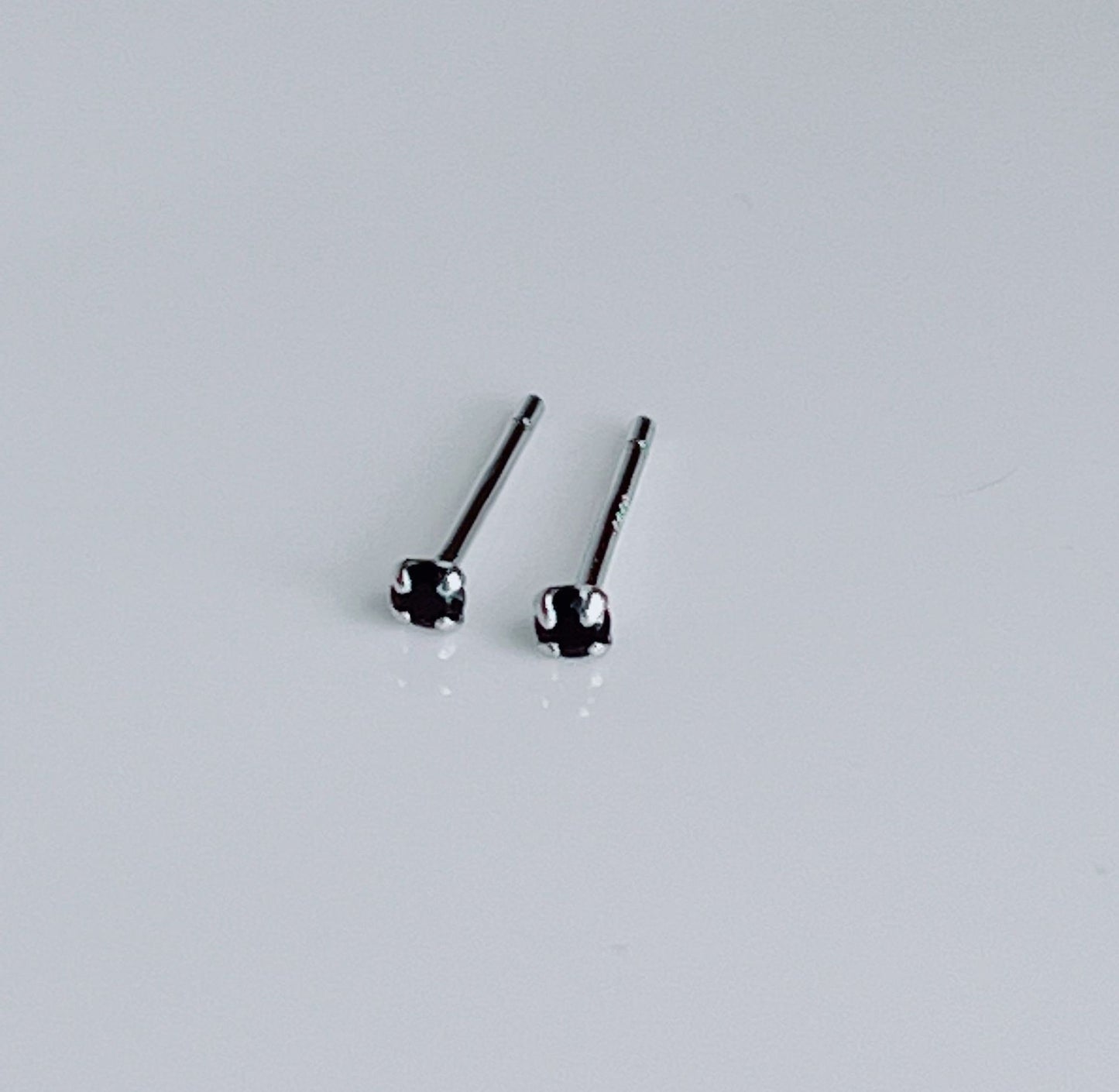 Sterling Sier Zircon Color Ear Bone Earrings