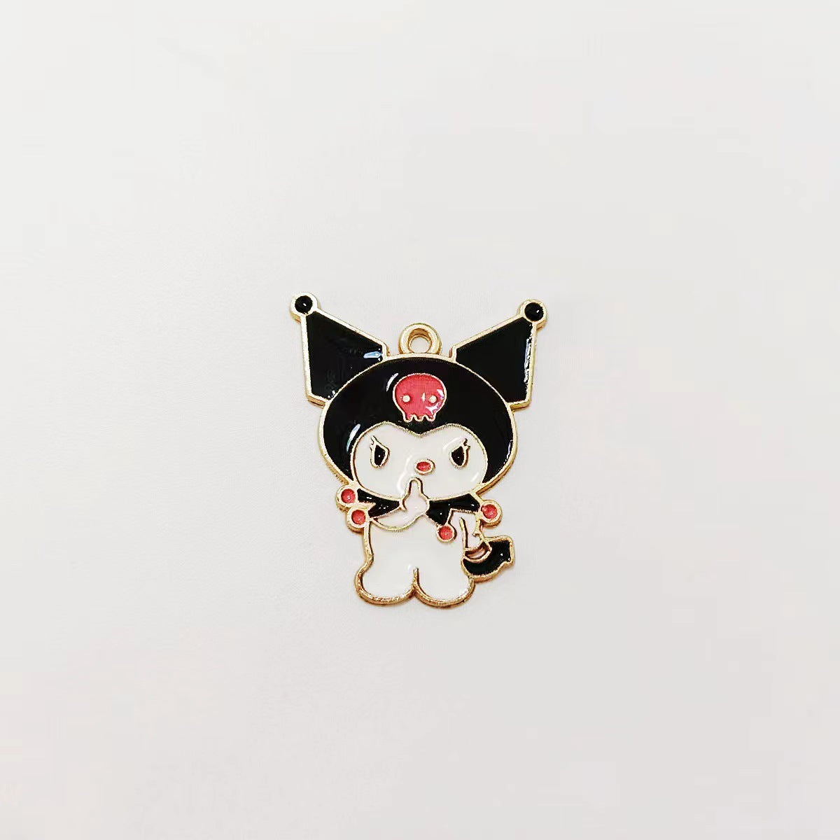 Dragon Double Evil Alloy Drop Oil Pendants
