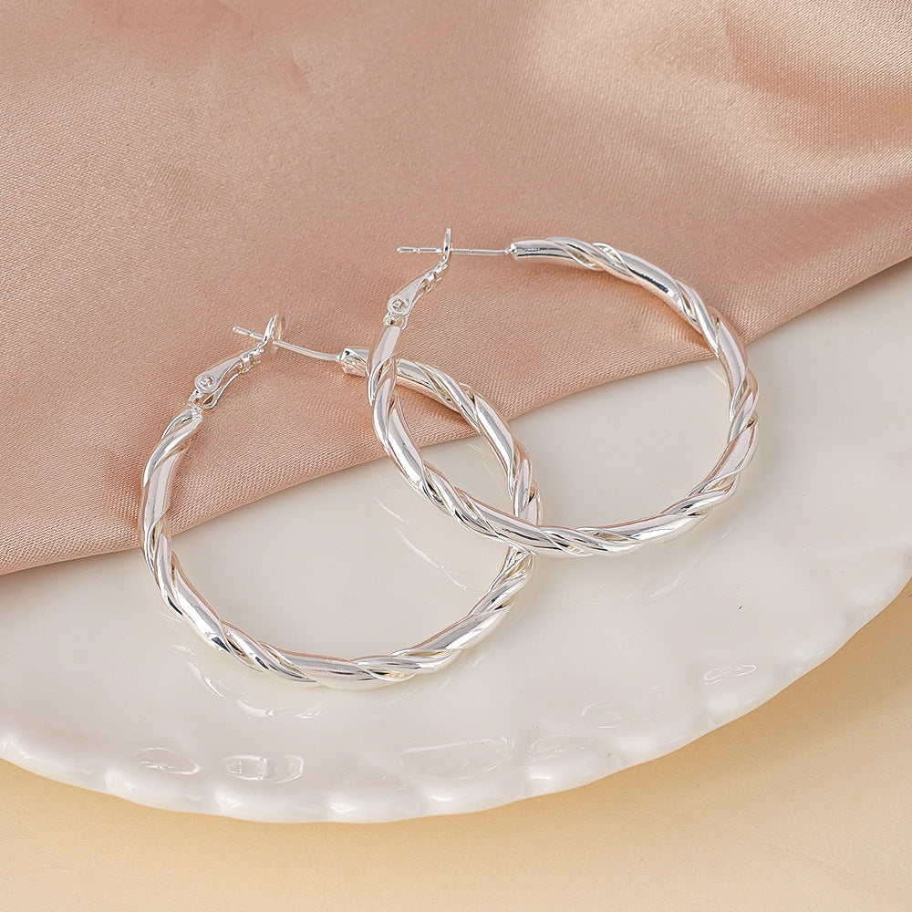 Women's Woven For Trendy Simple Ear Niche Retro Bracelets