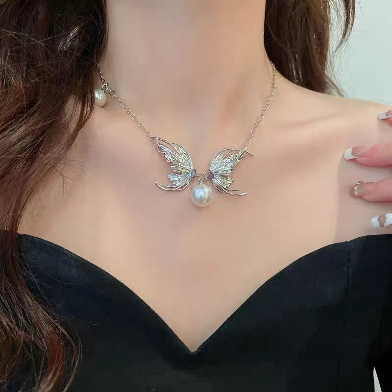 Women's Hot Love Stars Fashion Creative Design Sense Clavicle Necklaces