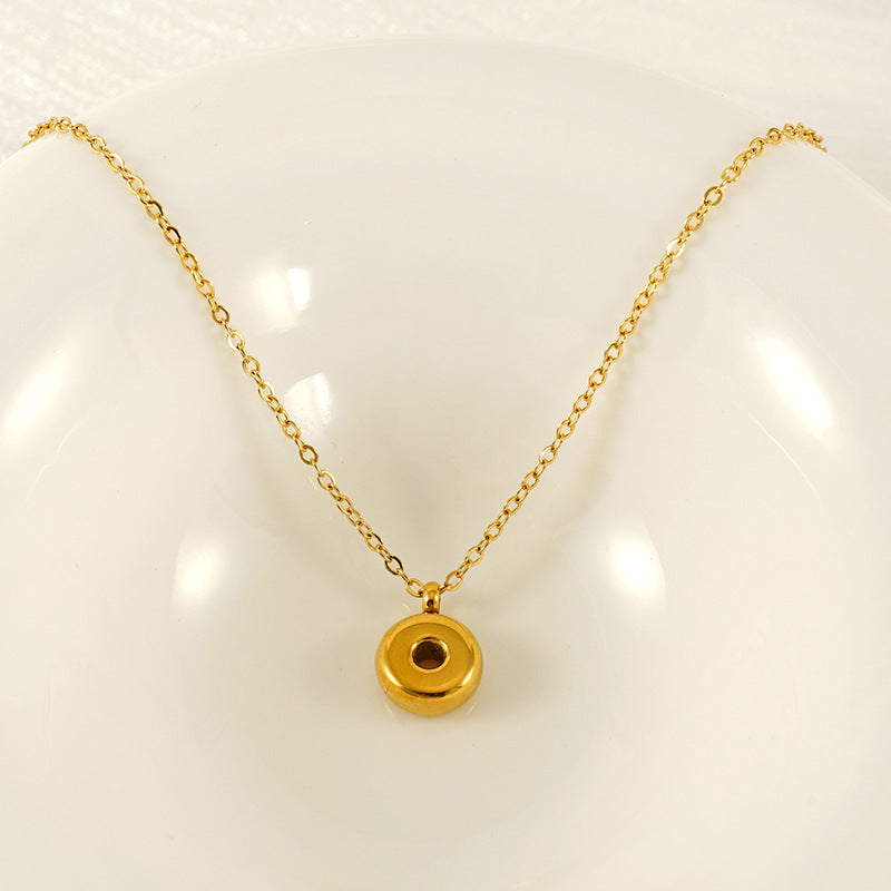 Fashion Simple Temperament English Letter Stainless Necklaces