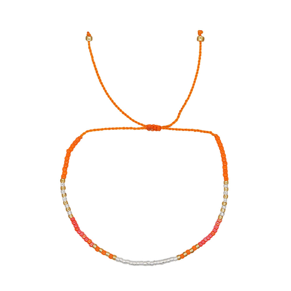 Women's Niche Minimalist Design Bohemian Style Colorful Bracelets